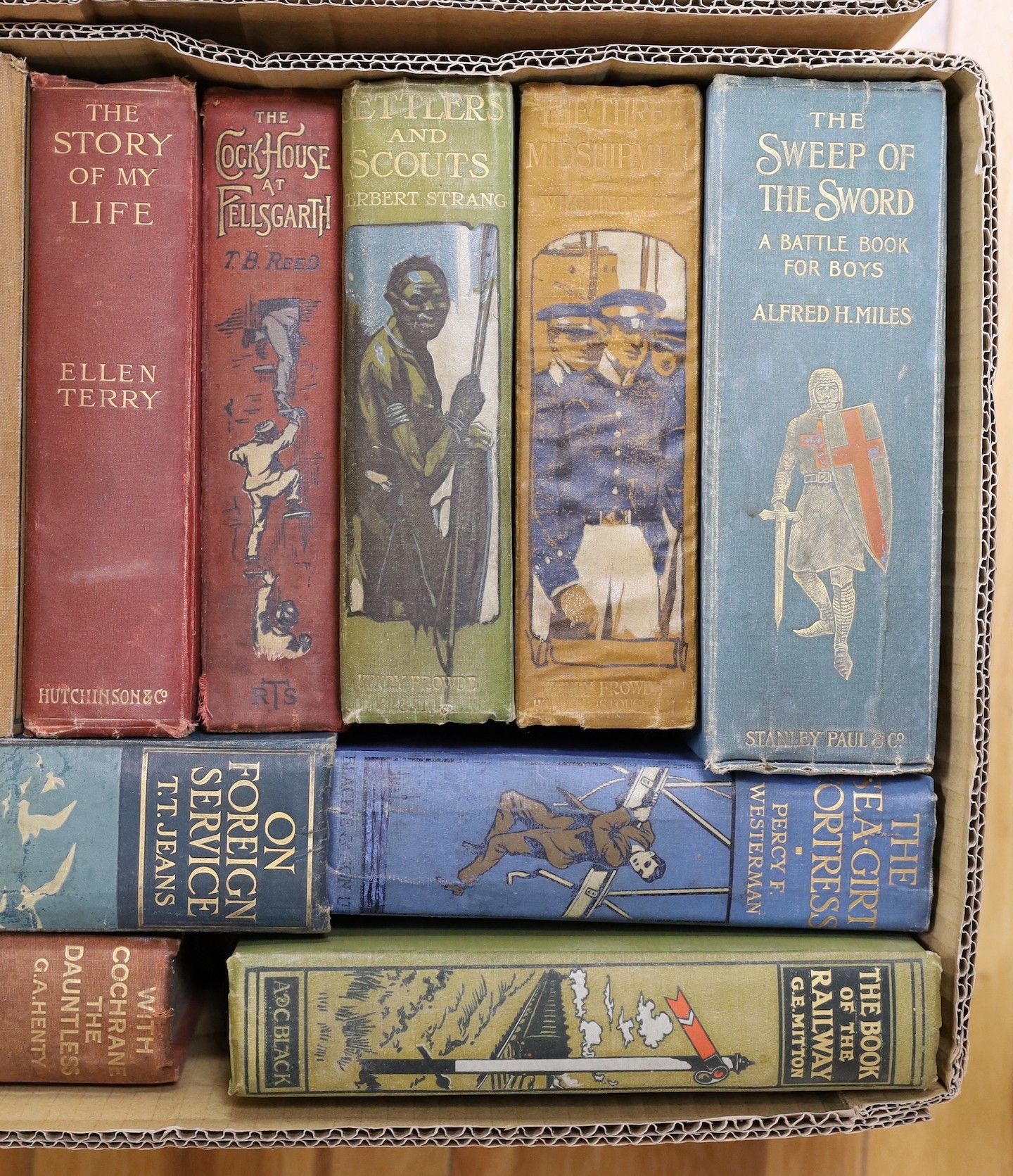 Boys Adventure Stories (incl. Henty): together with some miscellaneous others, mostly early 20th century (27)